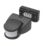 LAP  Indoor & Outdoor White/Black PIR Standalone Sensor 180°