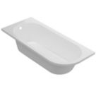 Georgia Shower Bath Left-Hand Acrylic No Tap Holes 1700mm