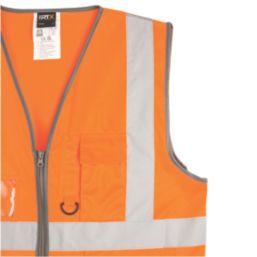Pro RTX High Visibilty Executive Waistcoat Orange 2X Large 52" Chest
