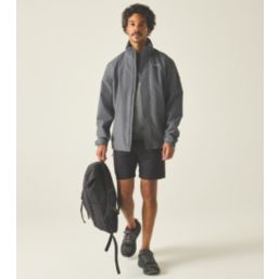 Regatta Matt II Waterproof Jacket Dark Storm Large Size 48" Chest