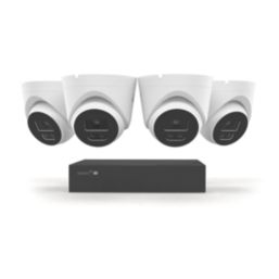 Swann SWNVK-8EX412MPD-EU 2TB HDD 8-Channel 4K NVR CCTV Kit & 4 x 12MP Indoor & Outdoor Cameras