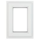 Crystal  Top Opening Clear Triple-Glazed Casement White uPVC Window 440mm x 610mm
