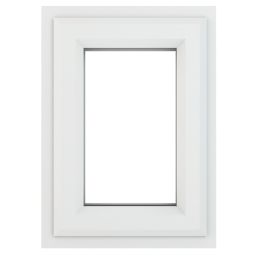 Crystal  Top Opening Clear Triple-Glazed Casement White uPVC Window 440mm x 610mm