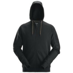 Snickers 2895 Logo Full Zip Hoodie Black Medium 39" Chest