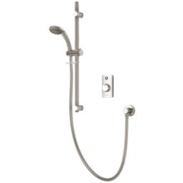 Aqualisa Visage Gravity-Pumped Rear-Fed Single Outlet Chrome Thermostatic Digital Shower