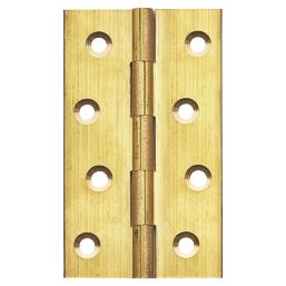 Self-Colour  Solid Drawn Butt Hinges 100mm x 60mm 2 Pack