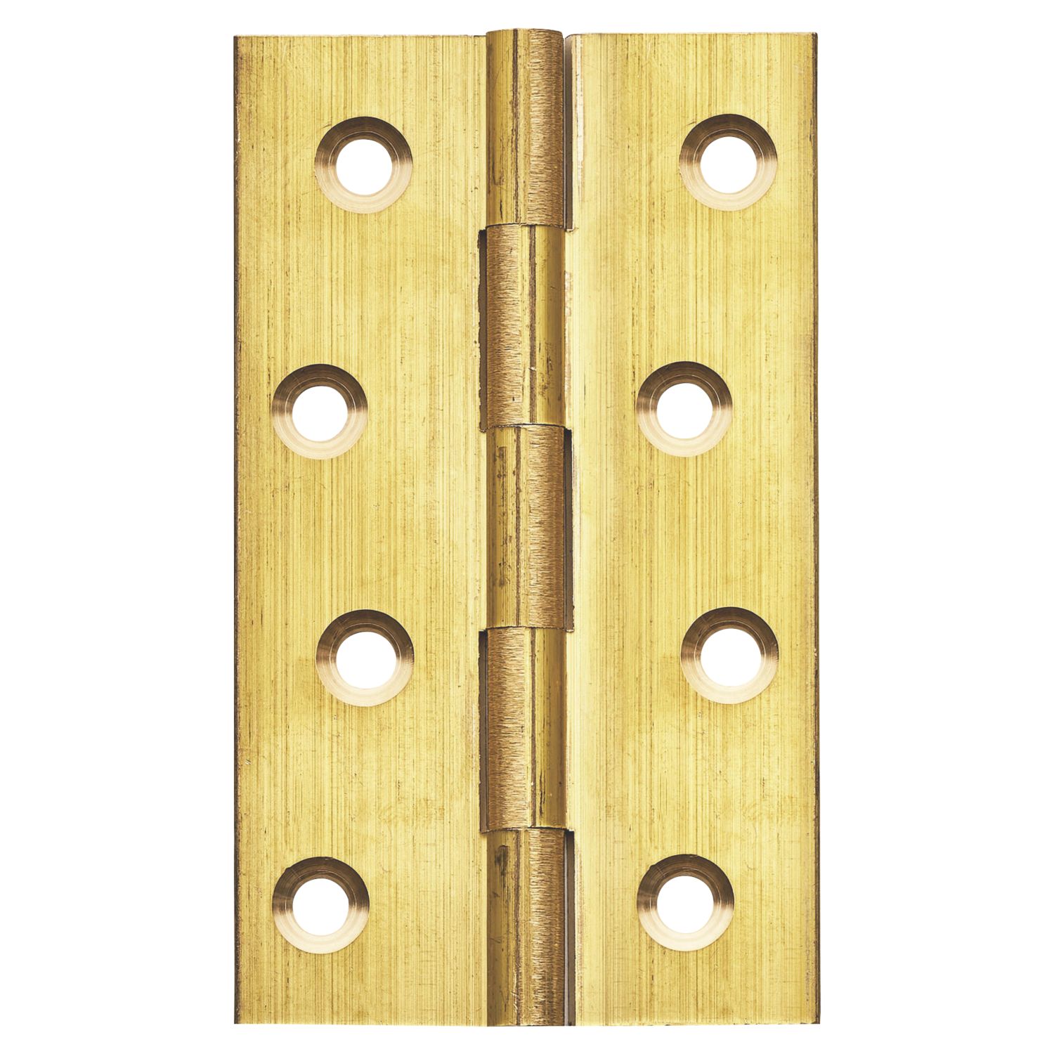 Self-Colour Solid Drawn Butt Hinges 100mm x 60mm 2 Pack (846PR)