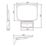 Wall Mounted Premium Shower Seat White/Chrome