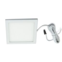 VEW Slim Square LED Cabinet Lights White 3W 140lm 3 Pack
