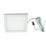 VEW Slim Square LED Cabinet Lights White 3W 140lm 3 Pack