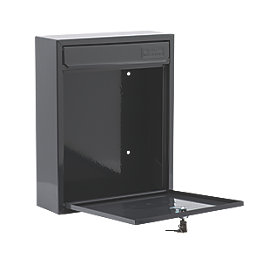 Burg-Wachter Compact Post Box Anthracite Powder-Coated
