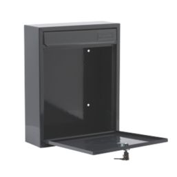 Burg-Wachter Compact Post Box Anthracite Powder-Coated