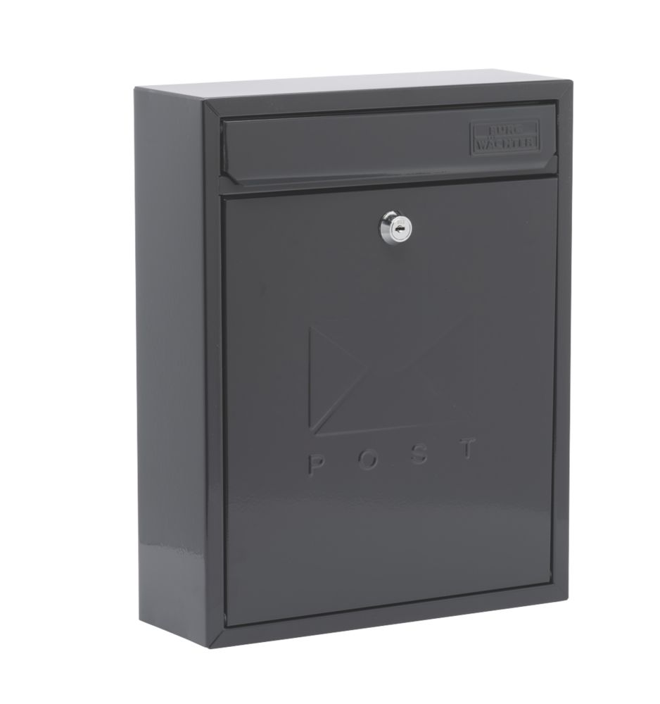 Burg-Wachter Compact Post Box Anthracite Powder-Coated