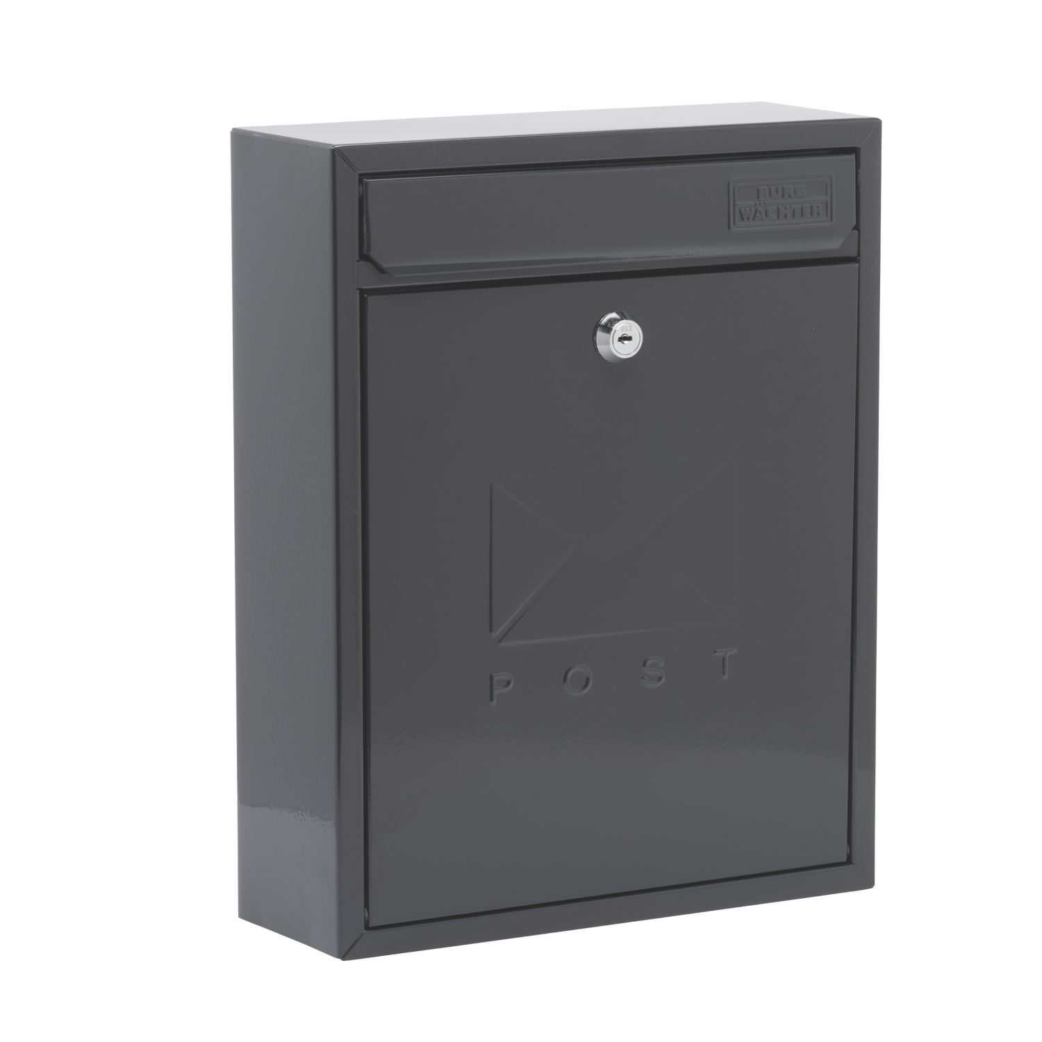 Burg-Wachter Compact Post Box Anthracite Powder-Coated (846TY)