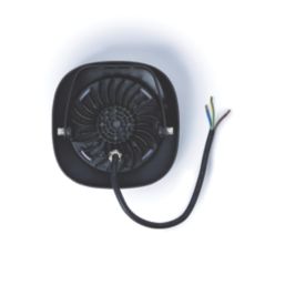 Stanley  Outdoor LED Slimline Floodlight With PIR Sensor Black 30W 2100lm