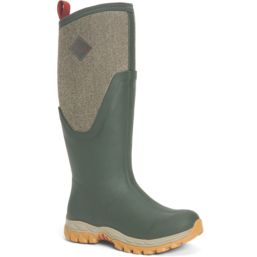Muck Boots MB Arctic Sport II Tall Size 3 Womens Olive Non Safety Wellies