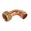 Yorkshire  Copper Solder Ring Angled Tap Connector 15mm x 1/2"