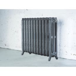 Arroll 760mm x 914mm 5405BTU Cast Grey Cast Iron 3 Column Radiator