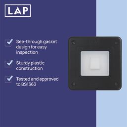 LAP  IP66 20A 1-Gang 2-Way Weatherproof Outdoor Switch