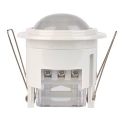Robus Proton Indoor White PIR & Photocell Recessed Sensor 360°