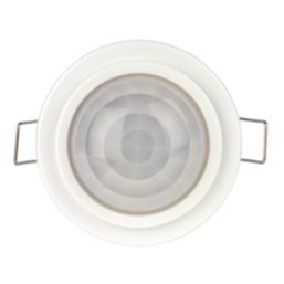 Robus Proton Indoor White PIR & Photocell Recessed Sensor 360°