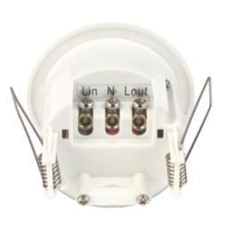 Robus Proton Indoor White PIR & Photocell Recessed Sensor 360°