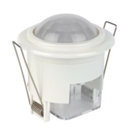 Robus Proton Indoor White PIR & Photocell Recessed Sensor 360°