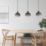 Eglo Oilella 3-Light Pendant Black & Grey
