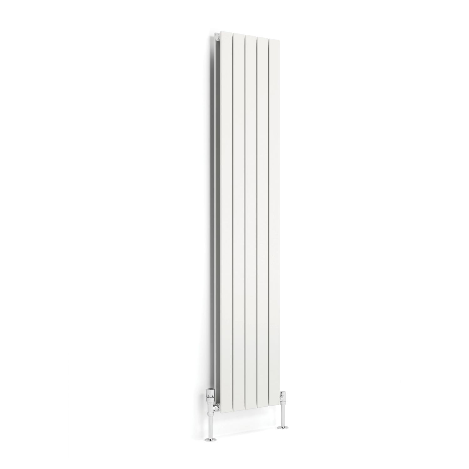 Terma Forte 1800mm x 366mm 3471BTU Matt White Vertical Designer Radiator (847HE)
