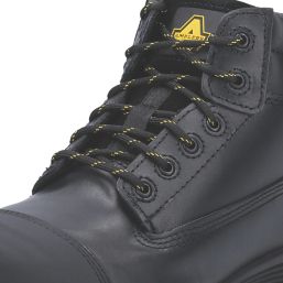 Amblers FS301 Size 6  Black Water-Resistant Steel Toe Cap Safety Boots