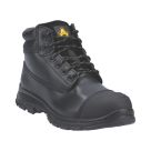 Amblers FS301 Size 6  Black Water-Resistant Steel Toe Cap Safety Boots