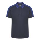 Regatta Contrast Coolweave Polo Shirt Navy/New Royal Medium 42.5" Chest