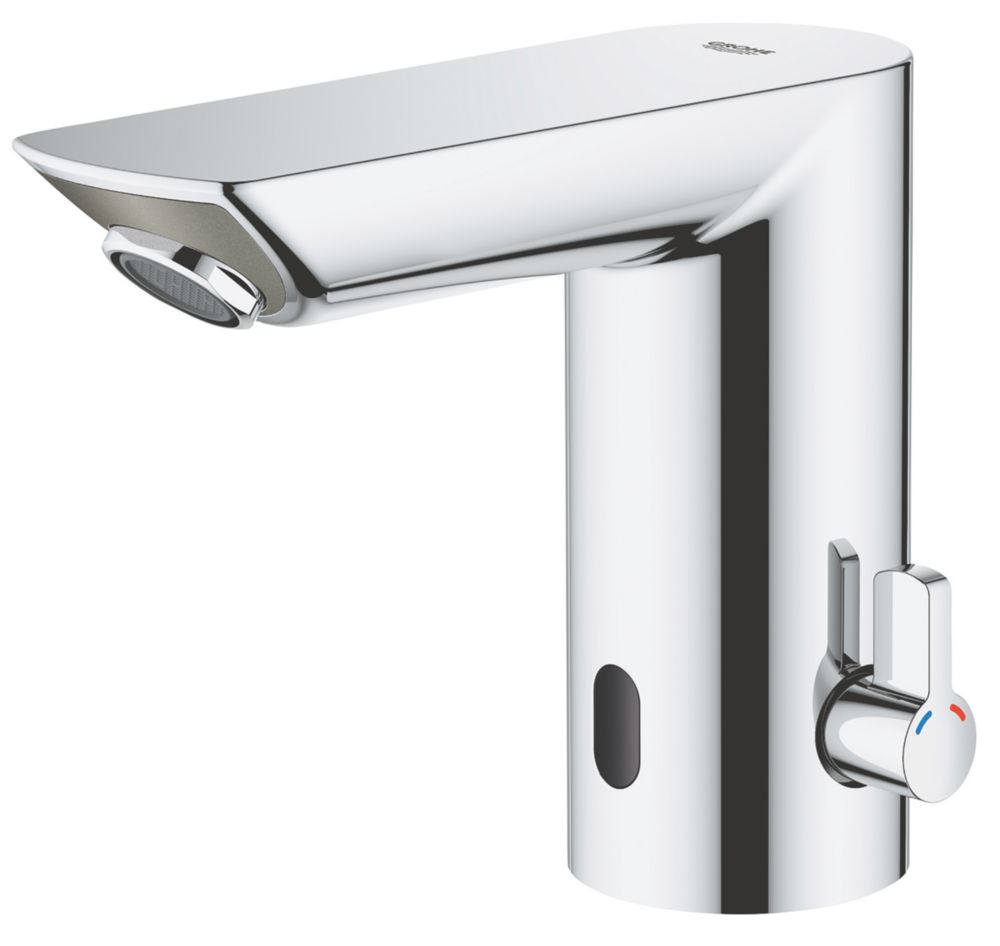 Grohe Bau Cosmopolitan E Touch-Free Infrared Mono Mixer Chrome