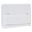 MK Sentry  12-Module 10-Way Part-Populated  Main Switch Consumer Unit