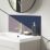 Splashwall Deep Sea / Smoked Rose Vanity Splashback Matt Blue/Purple 250mm x 600mm x 4mm