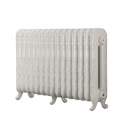 Arroll 597mm x 1009mm 5325BTU White Cast Iron 2 Column Radiator