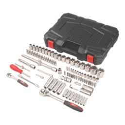 Refurb Forge Steel  3/8”, 1/4” & 1/2“ Drive Socket Set 94 Pieces