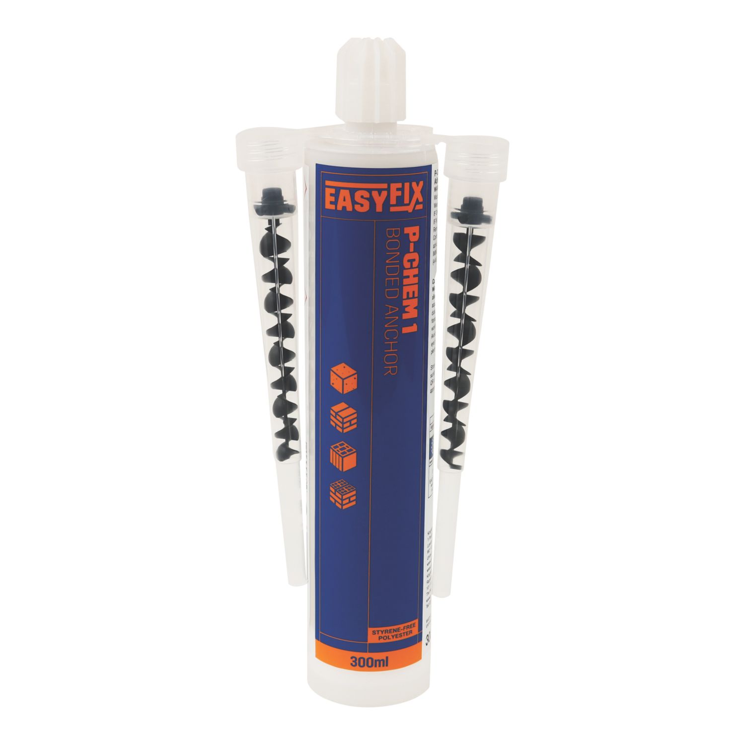 Easyfix Styrene-Free Polyester Resin 300ml 6 Pack (847PF)