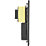 Knightsbridge  2-Gang Dual Voltage Shaver Socket 115 V / 230V Matt Black with Black Inserts