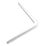 Essentials Cantilever Shelf Brackets White 120mm x 80mm 20 Pack
