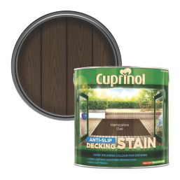 Cuprinol  2.5Ltr Hampshire Oak Anti Slip Decking Stain