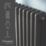 Flomasta 1800mm x 380mm 4520BTU Anthracite Vertical 3 Column Radiator
