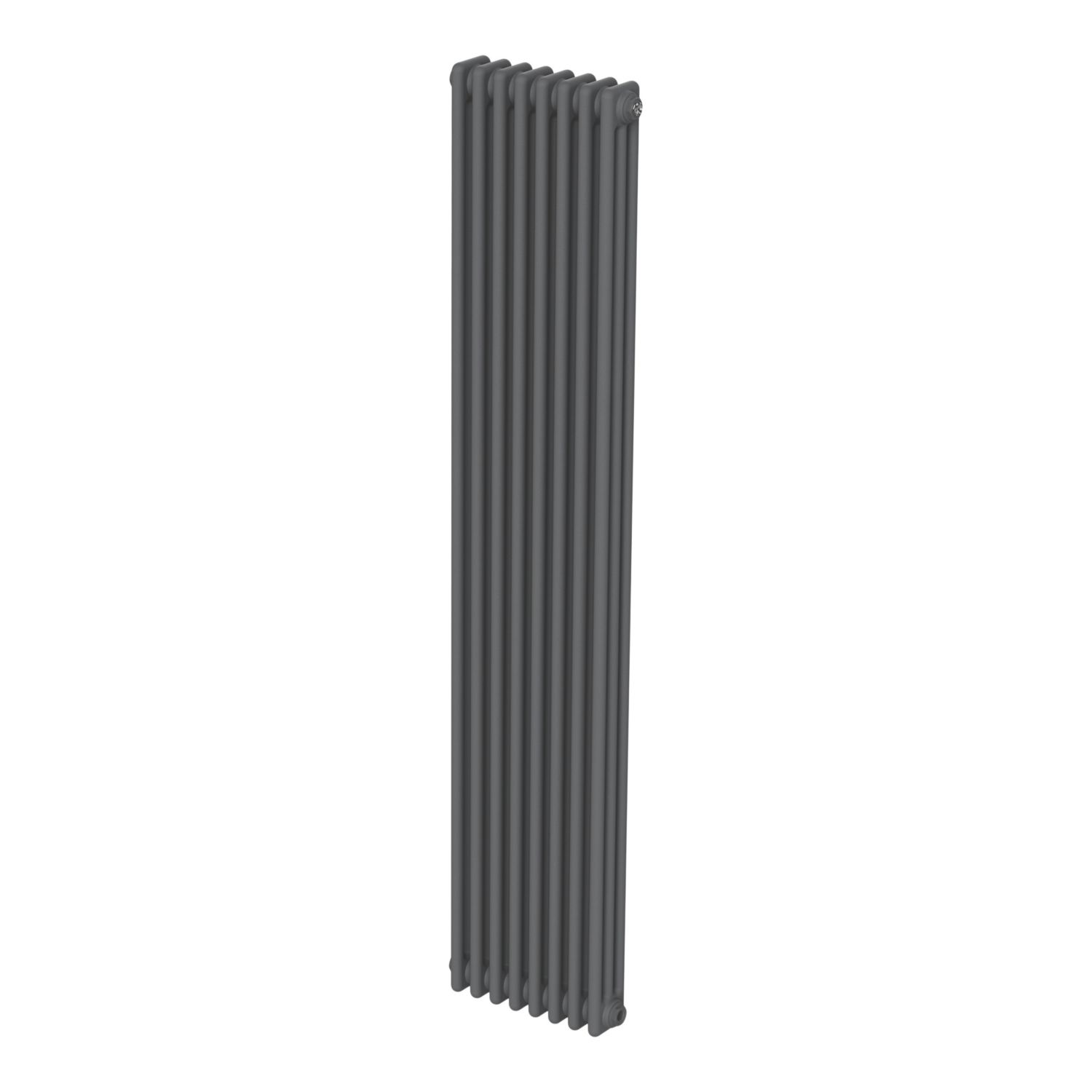Flomasta 1800mm x 380mm 4520BTU Anthracite Vertical 3 Column Radiator (848AH)