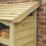 Rowlinson Heritage Single 3' 6" x 2' (Nominal) Timber Log Store