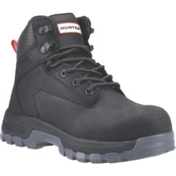 Hunter  Size 3 Womens Black Waterproof  Safety Boots