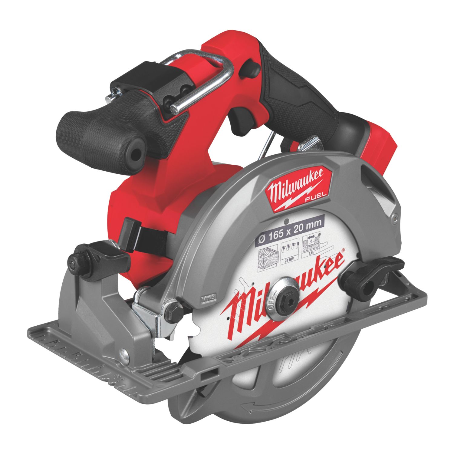Milwaukee M18 FCS552-0 FUEL Gen 2 165mm 18V Li-Ion RedLithium Brushless Cordless Circular Saw - Bare (848EN)