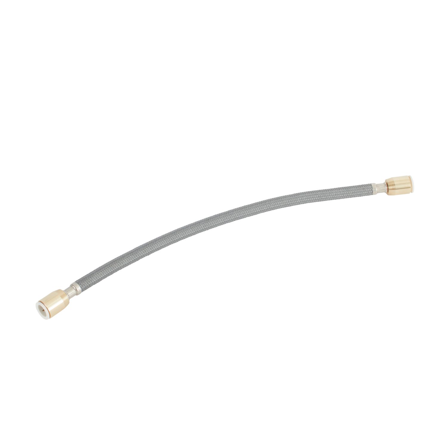 Flomasta Push-Fit Twist Straight Flexible Hose 15mm x 15mm x 500mm (848FA)