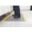 COBA Orthomat Anti-Fatigue Floor Mat Grey/Yellow 1.5m x 0.9m x 9mm