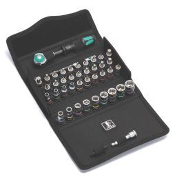 Wera 8100 SA All-in Zyklop Speed 1/4" Drive Ratchet & Socket Set 42 Pcs