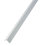 Rothley White Plastic Angles 2500mm x 20mm x 20mm 3 Pack